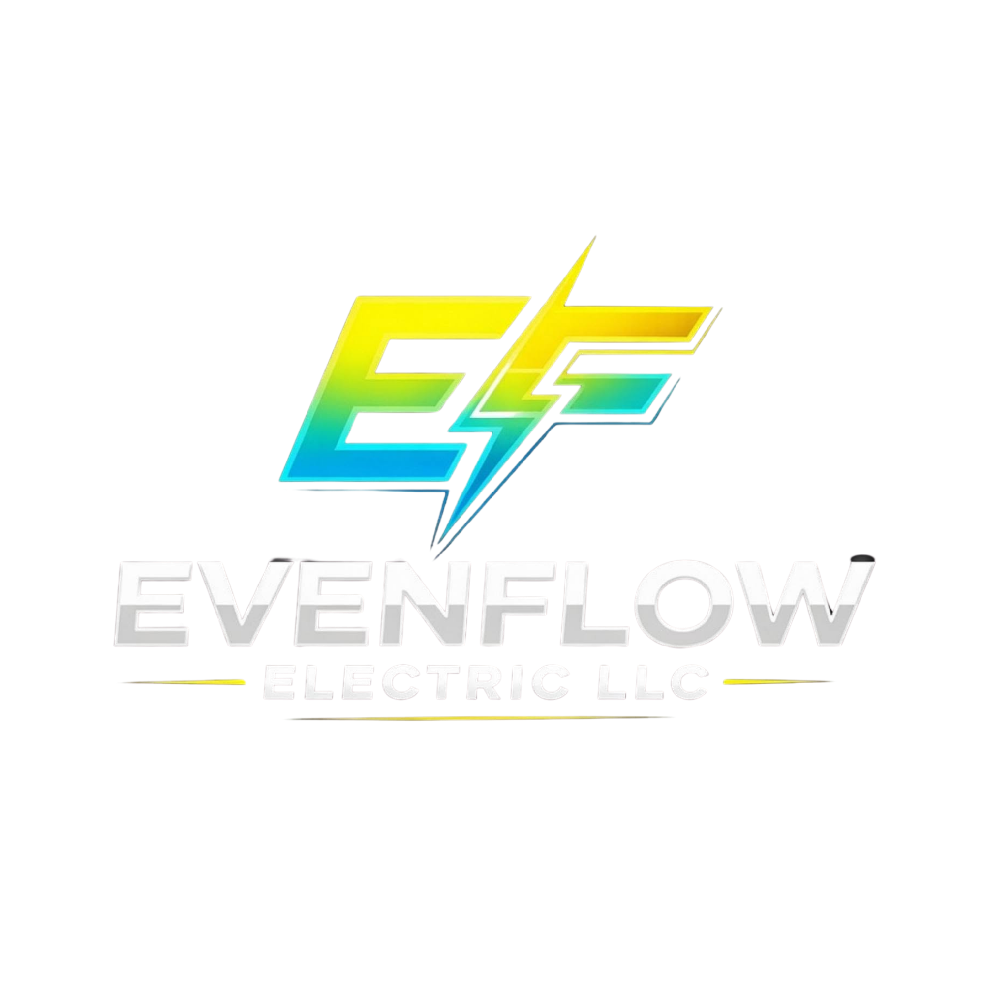 Evenflow Electric LLC logo — licensed Jacksonville, FL electrician (License #ER13016828)